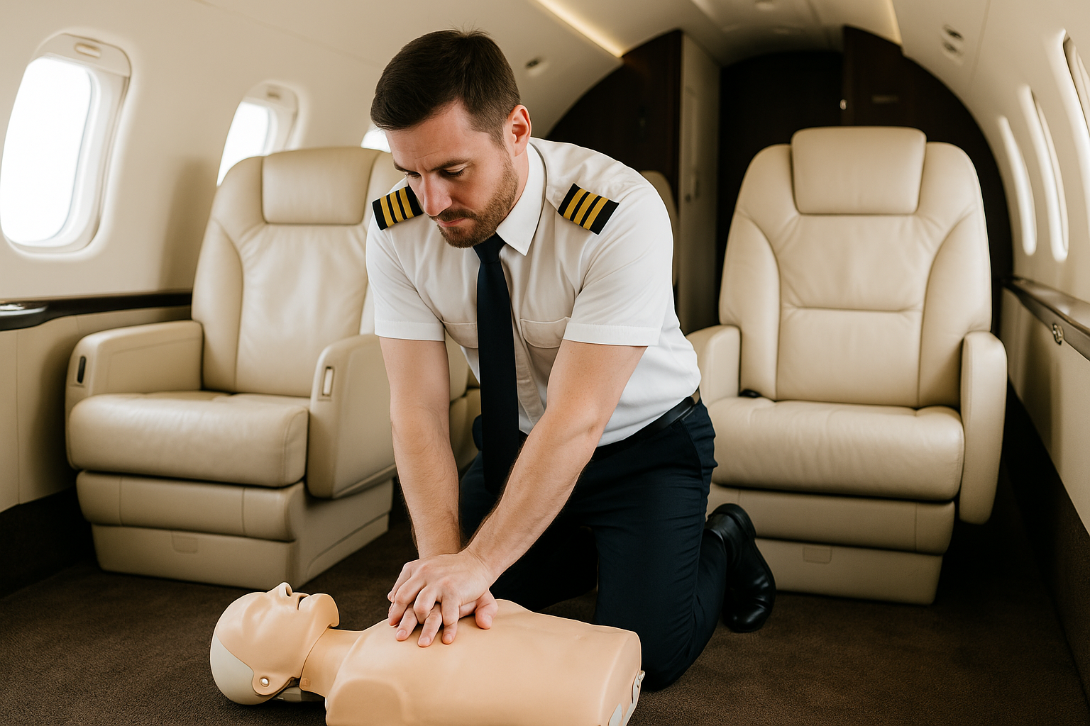 First Aid Recurrent Training for Flight Crews